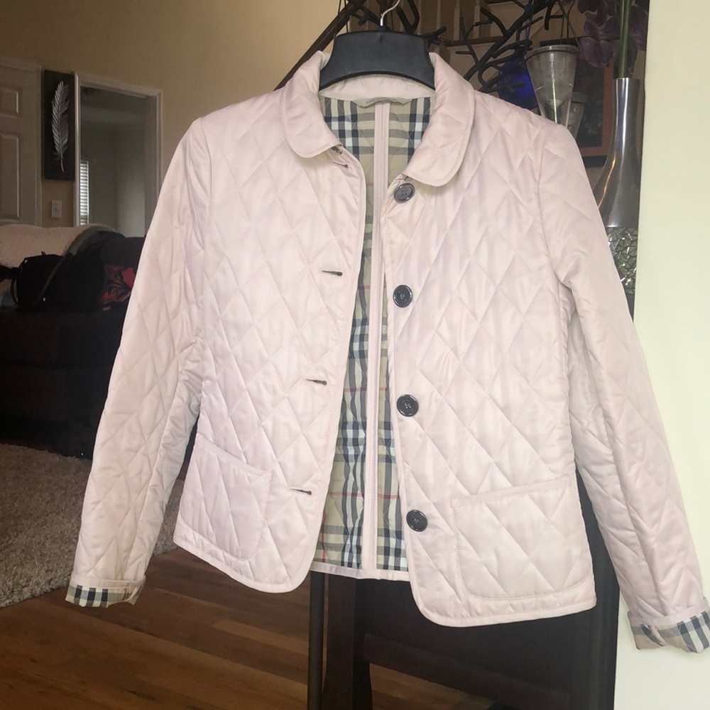 Light Pink Burberry Jacket